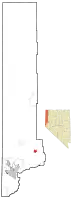 Location of Nixon, Nevada