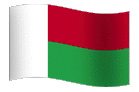 Animated Madagascar flag
