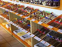 Pralines at Confiserie Bauer