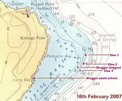 Four dives near the top of the Fathom 2007.