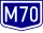 Motorway M70